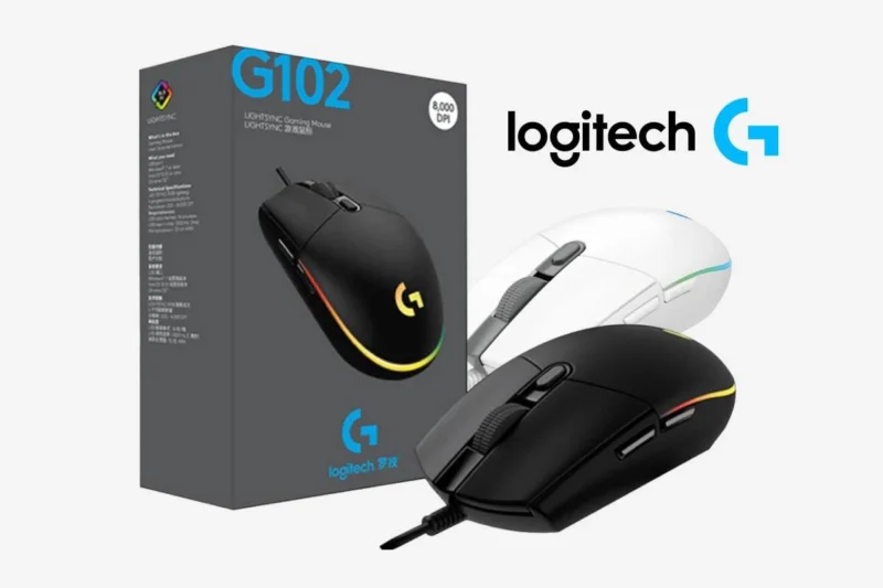 Logitech G102 LIGHTSYNC 6 Buttons RGB Gaming Mouse